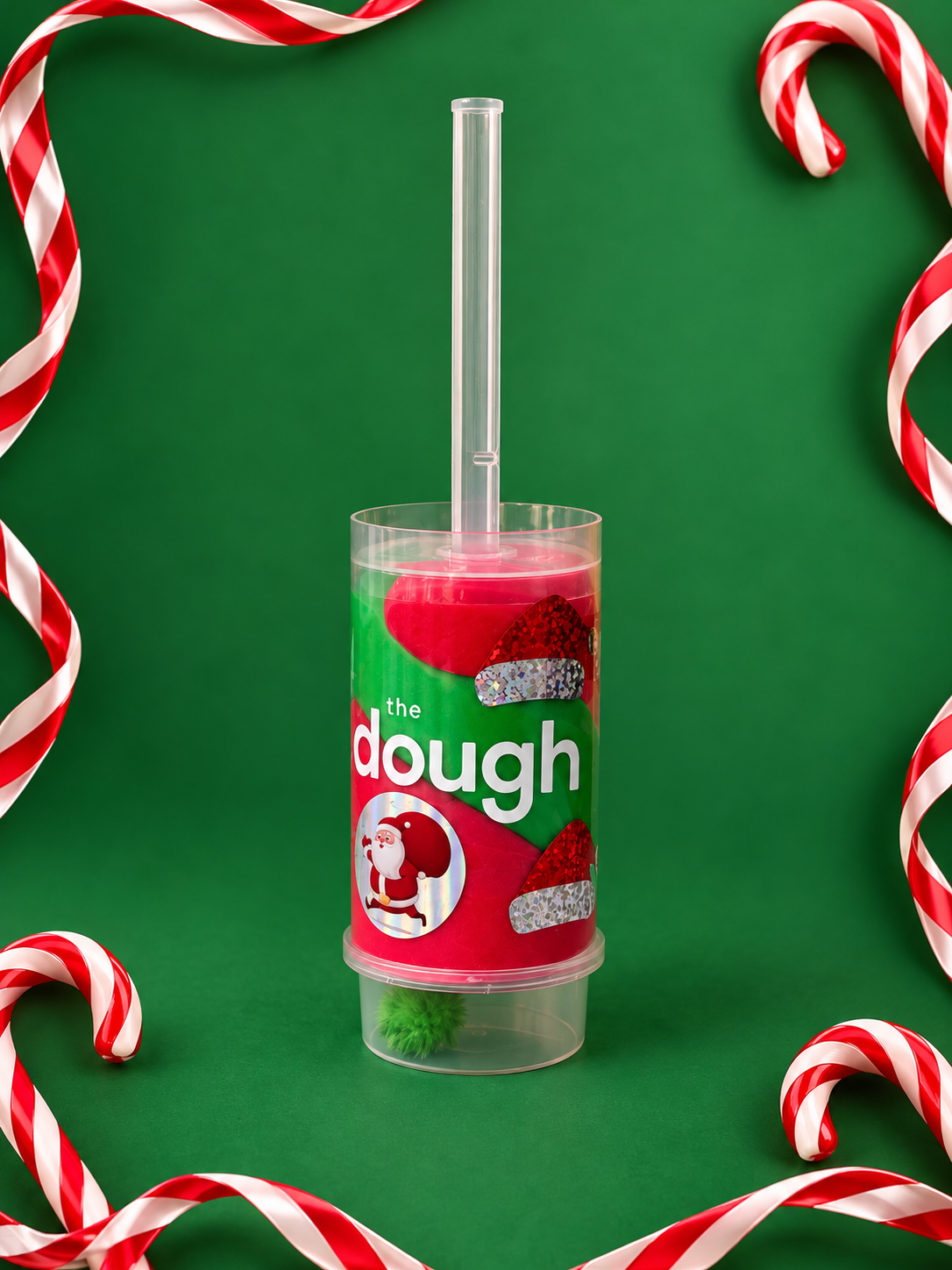 Новогодний Pop Dough с игрушкой-136 гр.